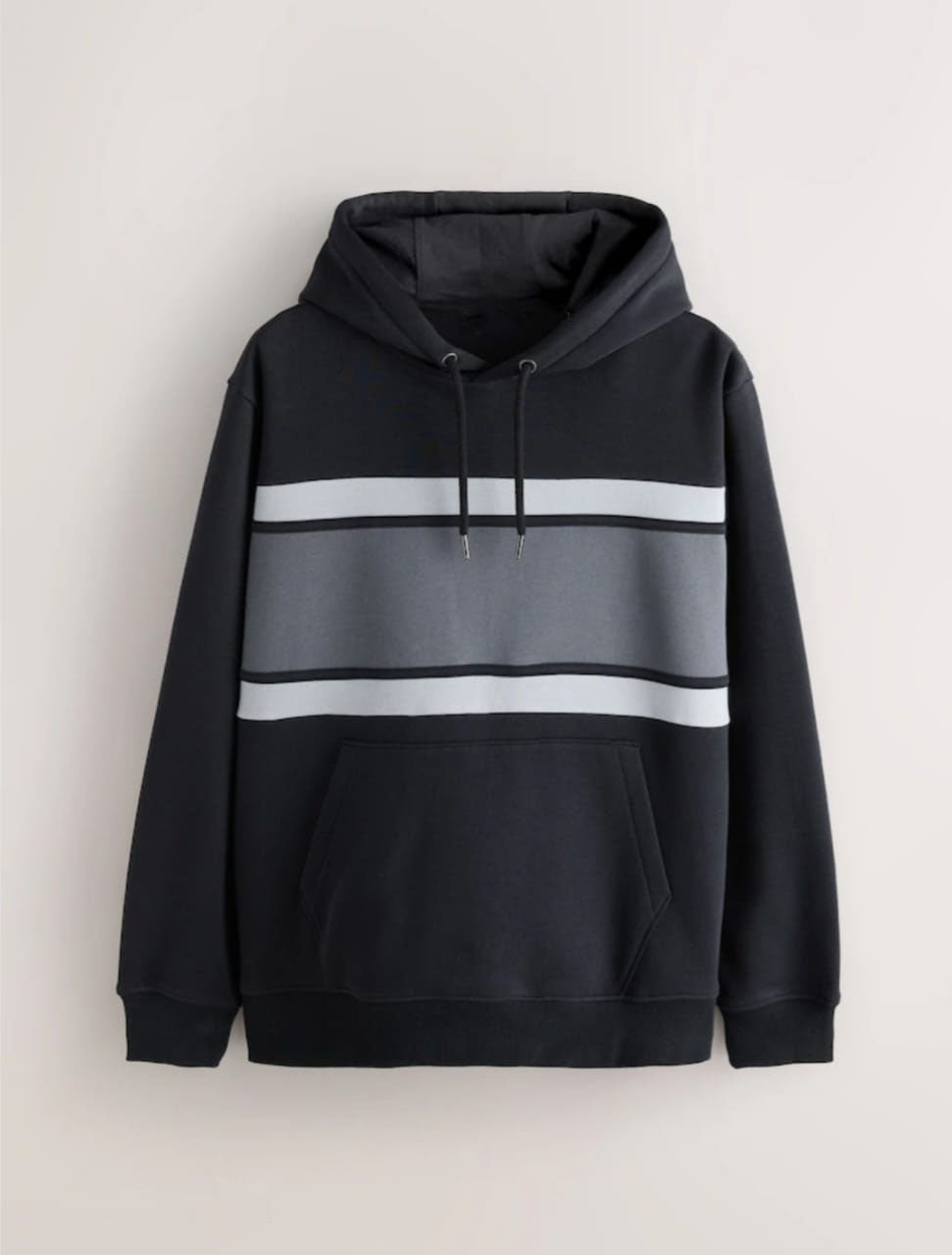 Men’s Striped Color-Block Hoodie – Street Essential by ChooseFirstIndustry