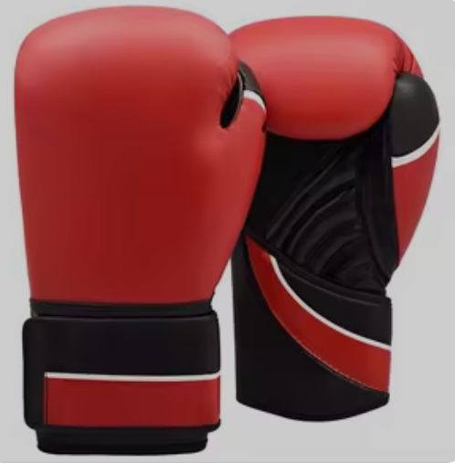 Choose First Industry Classic Crimson Boxing Training Gloves - Premium Protection & Wrist Support
