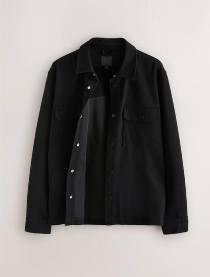 Unisex Black & Grey Striped Hoodie – Premium Streetwear | ChooseFirstIndustry