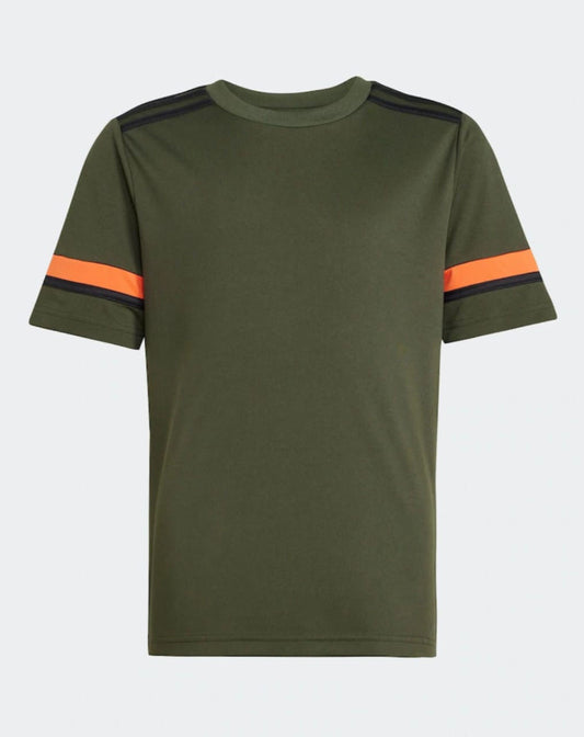 choosefirstindustry Olive & Neon Stripe Sports T-Shirt