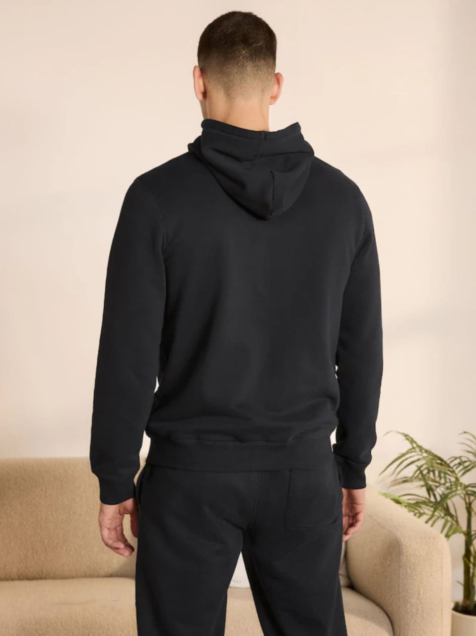 Classic Black Zip-Up Hoodie – Everyday Essential | ChooseFirstIndustry